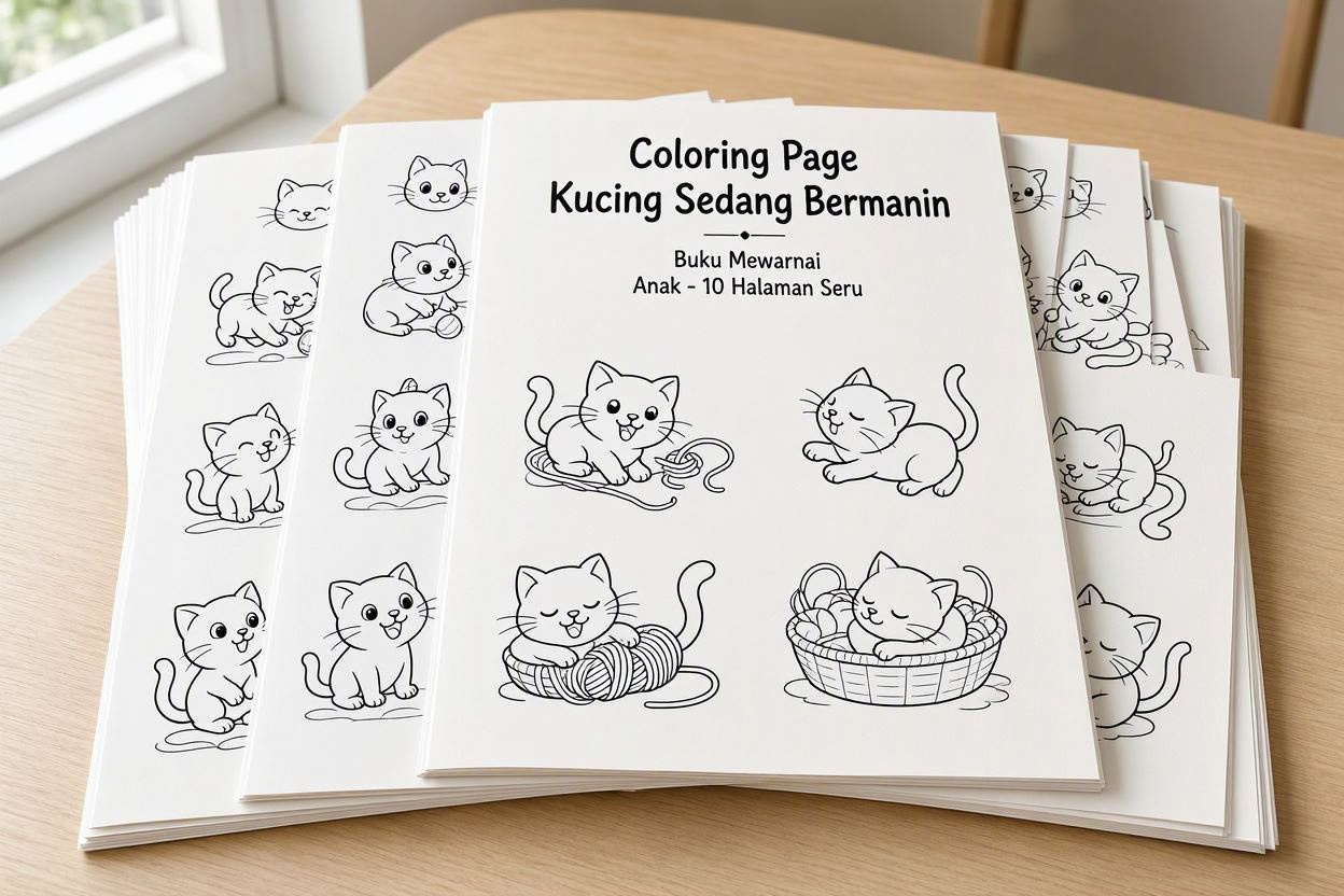 Buatkan saya sebuah buku digital dalam format PDF dengan spe