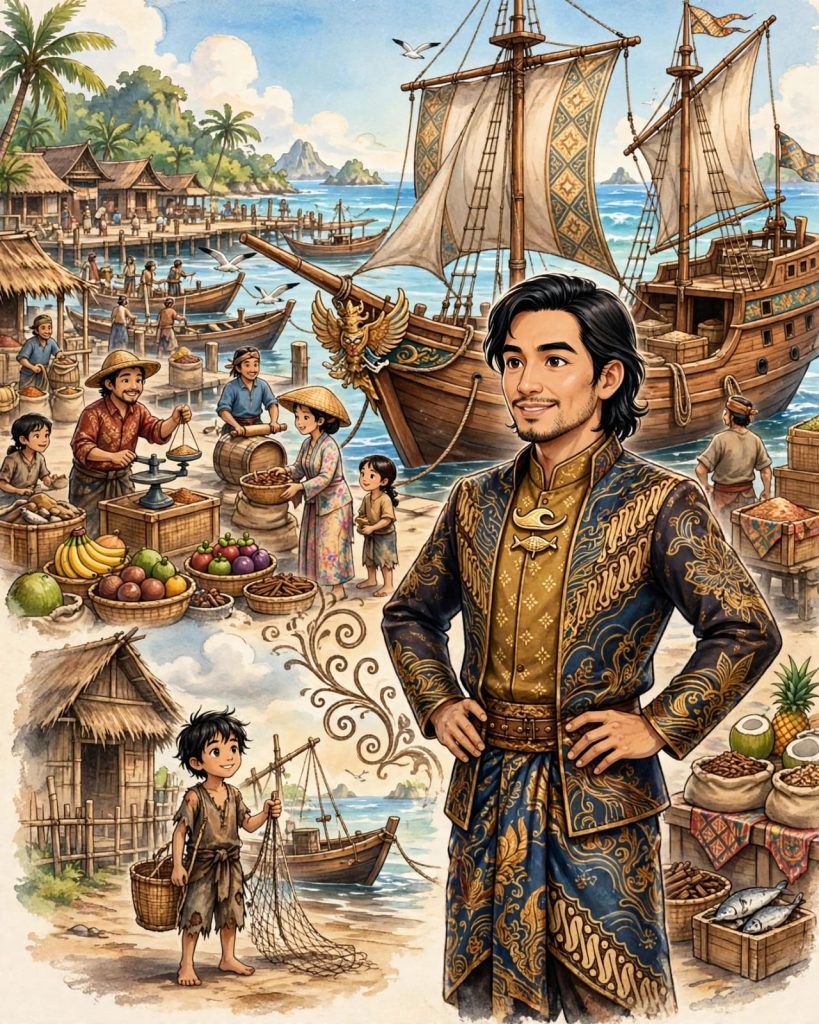 Cerita Dongeng Legenda Malin Kundang 4 Malin Kundang Jadi Kaya
