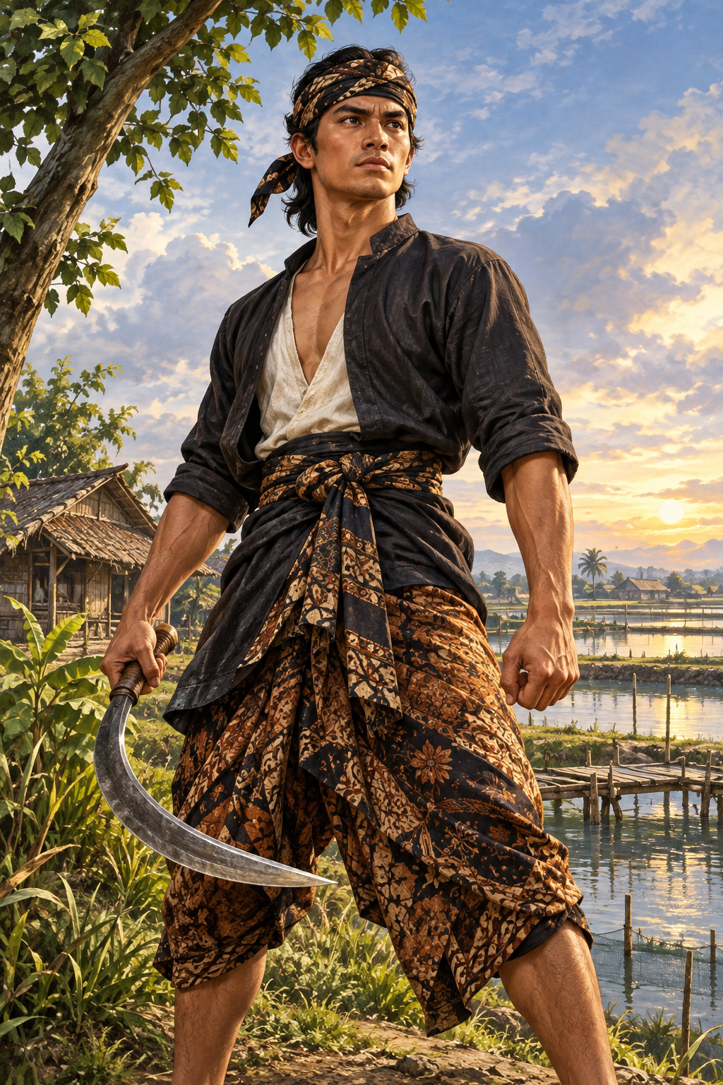 Sosok Sarip Tambak Oso