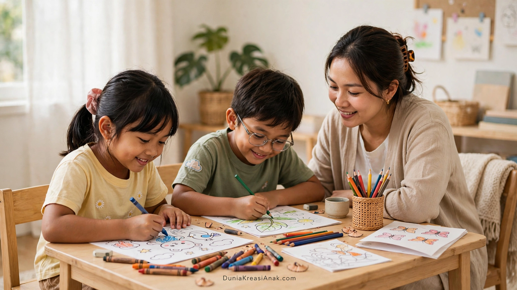 7 Manfaat Coloring Page untuk Anak yang Jarang Diketahui Orang Tua