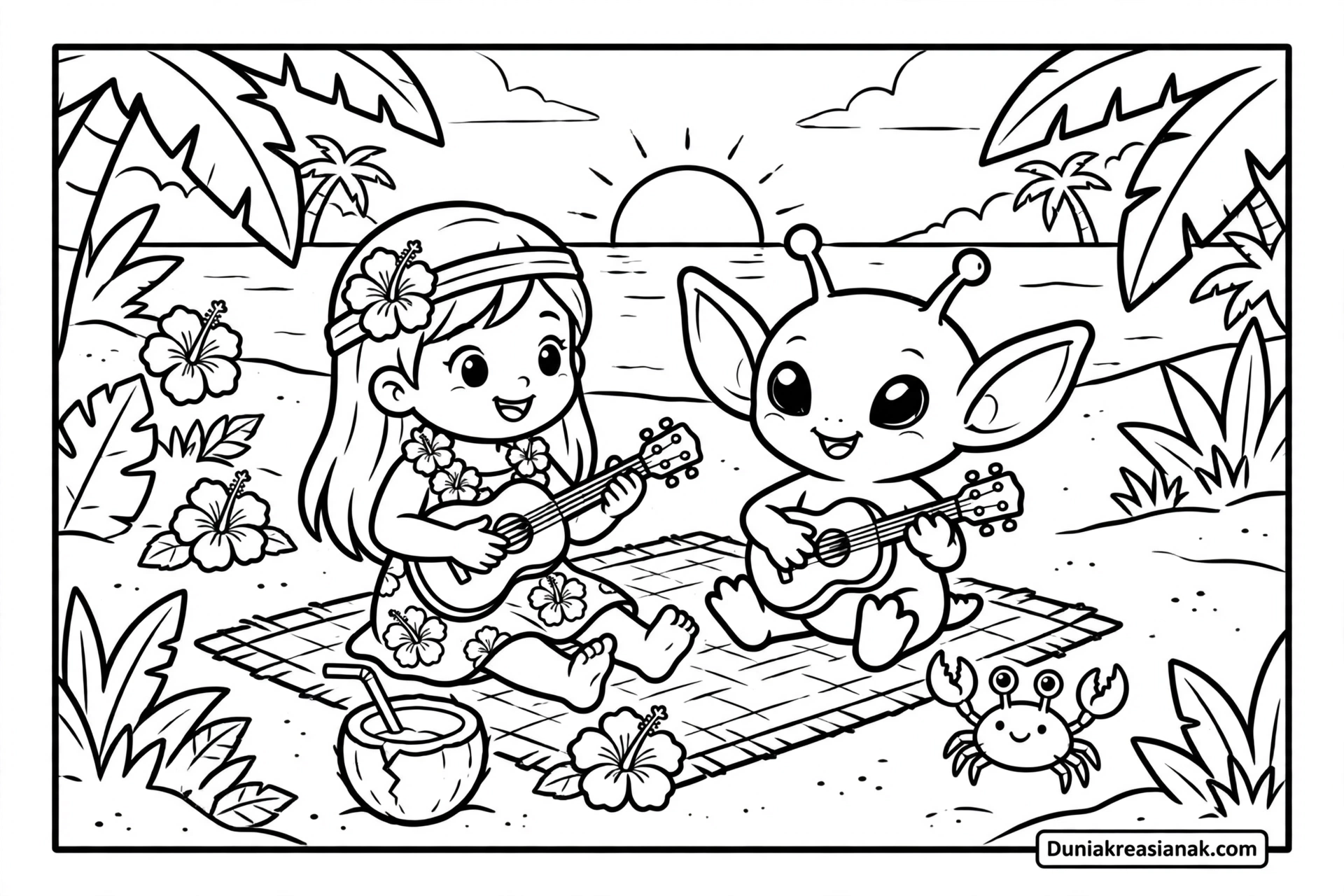 Coloring Page Lilo