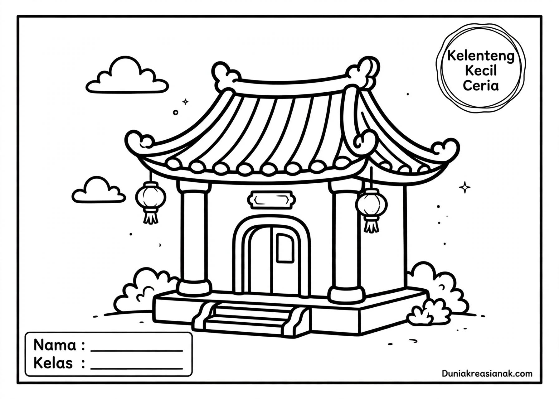 Coloring Page Kelenteng 2 image 20261022 064340