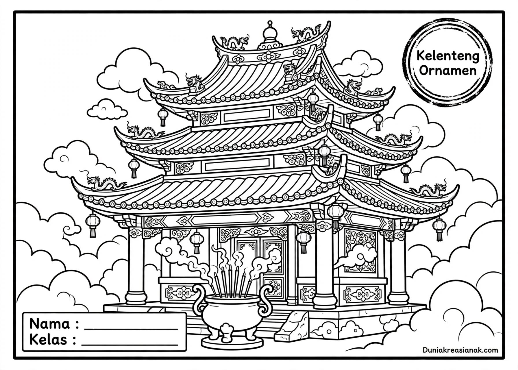 Coloring Page Kelenteng 3 image 20261022 064341