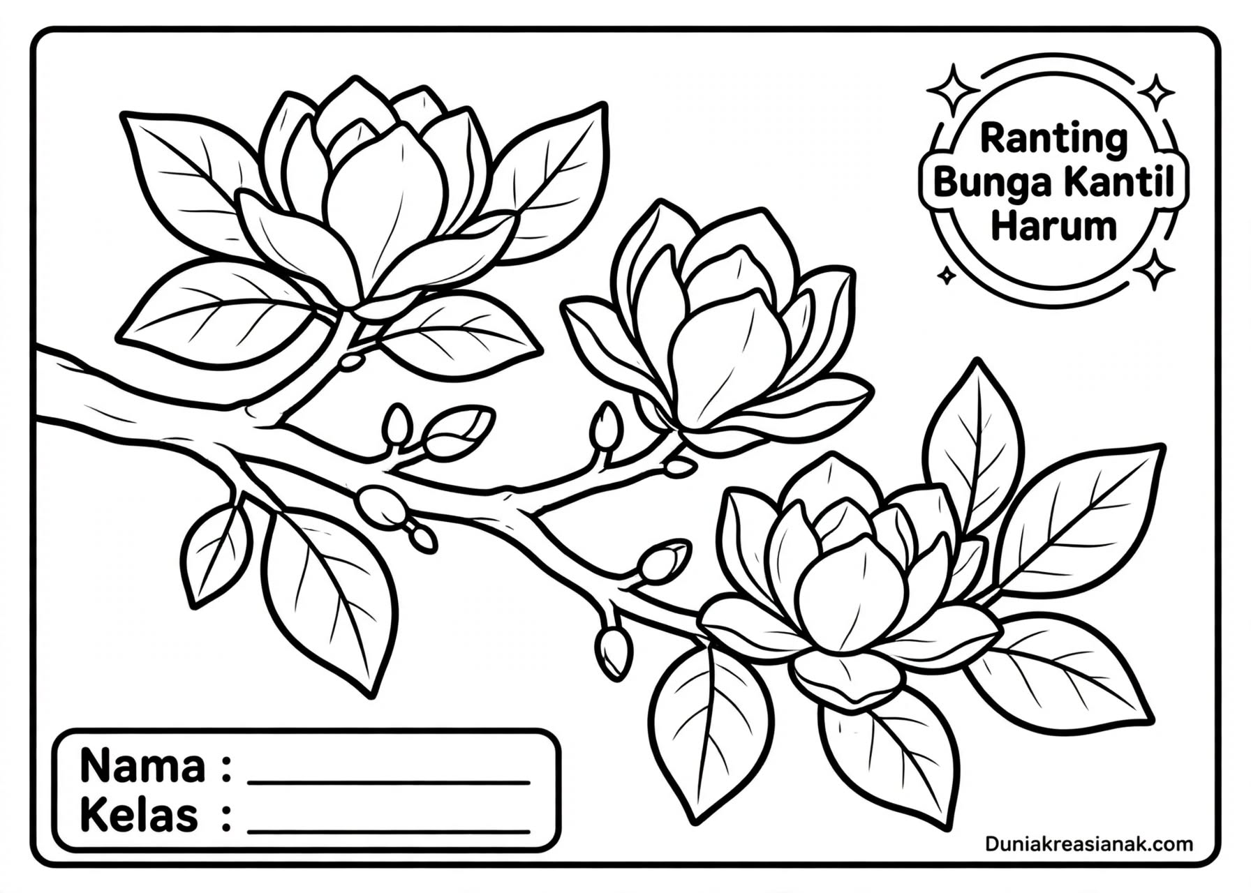 Coloring Page Bunga Kantil yang Indah 3 image 20261022 070802