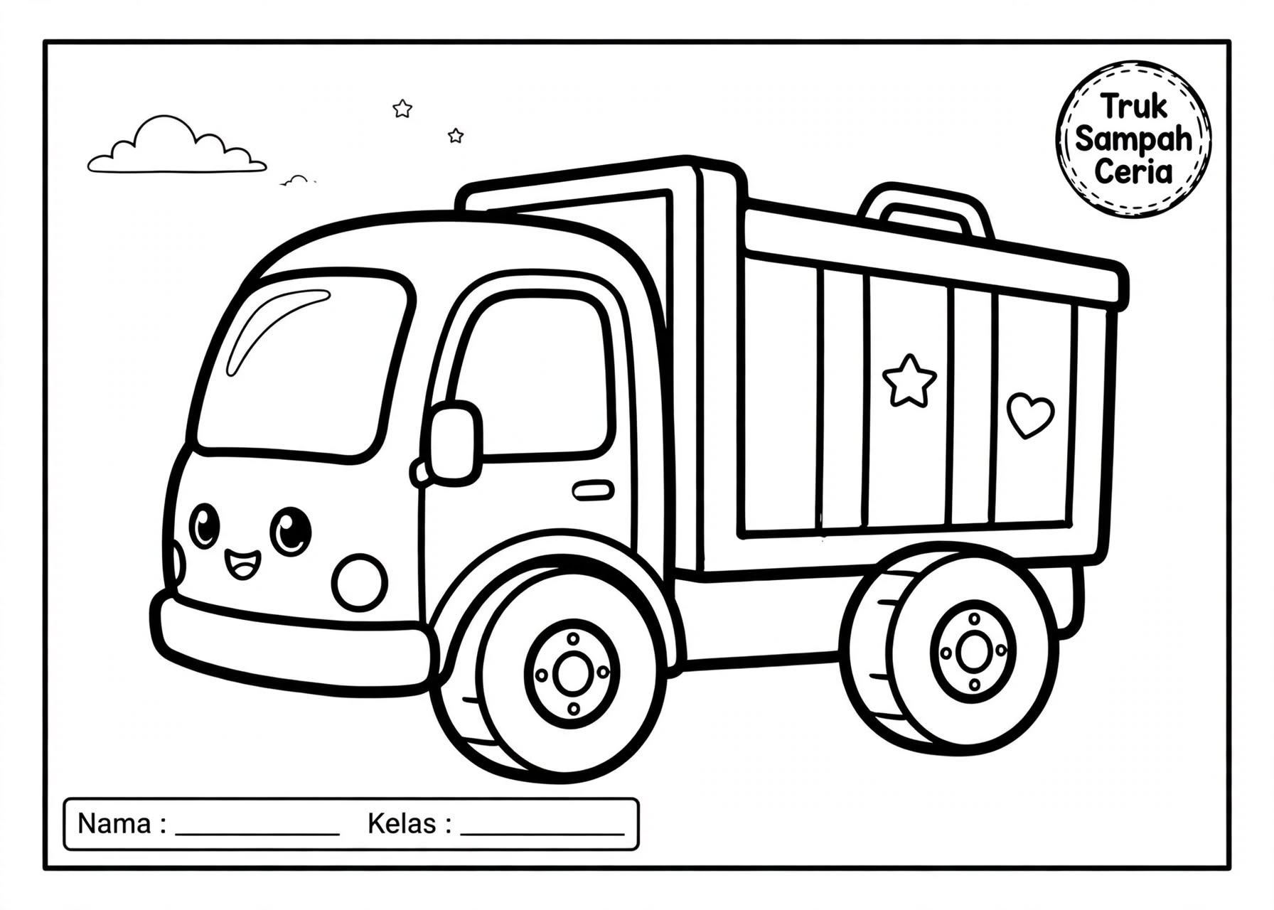 Coloring Page Truk Pengangkut Sampah 2 image 20261022 072005